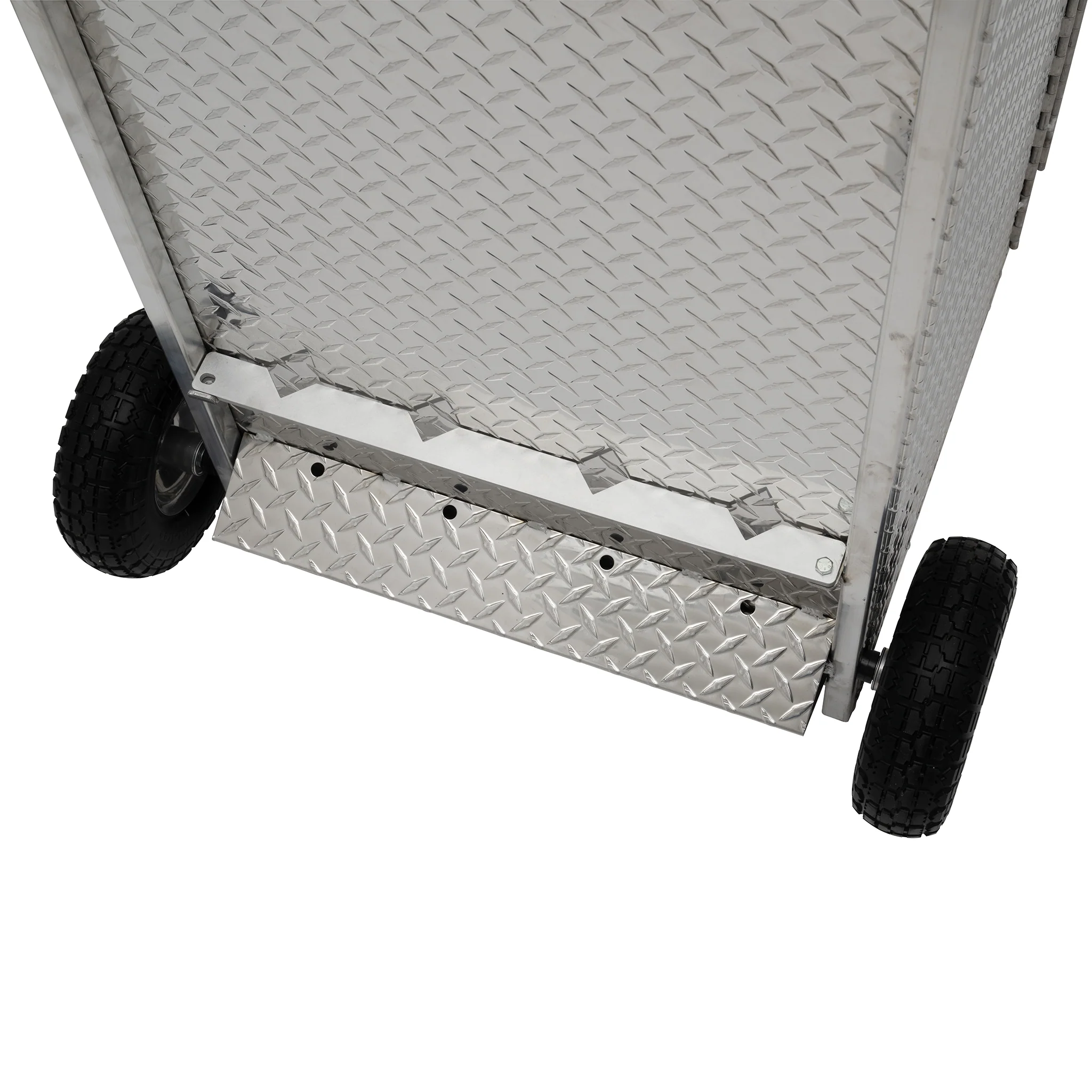 5' Two-Door Dolly Show Box, Aluminum - Image 6