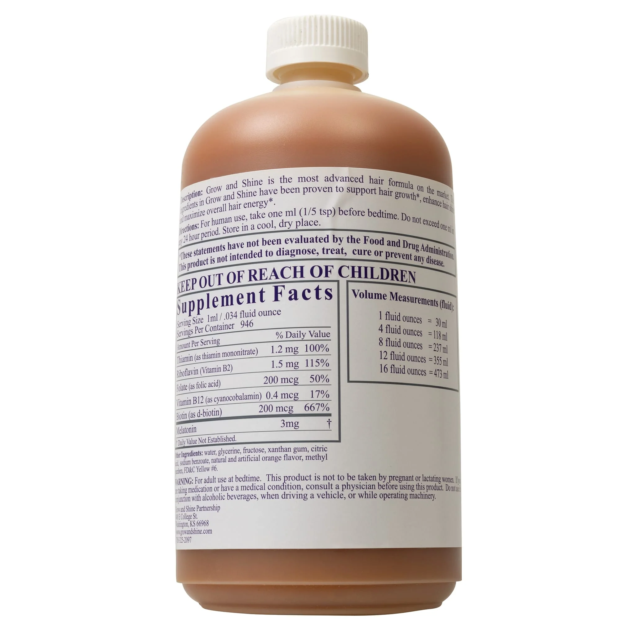 Grow & Shine, 32 oz. - Image 2