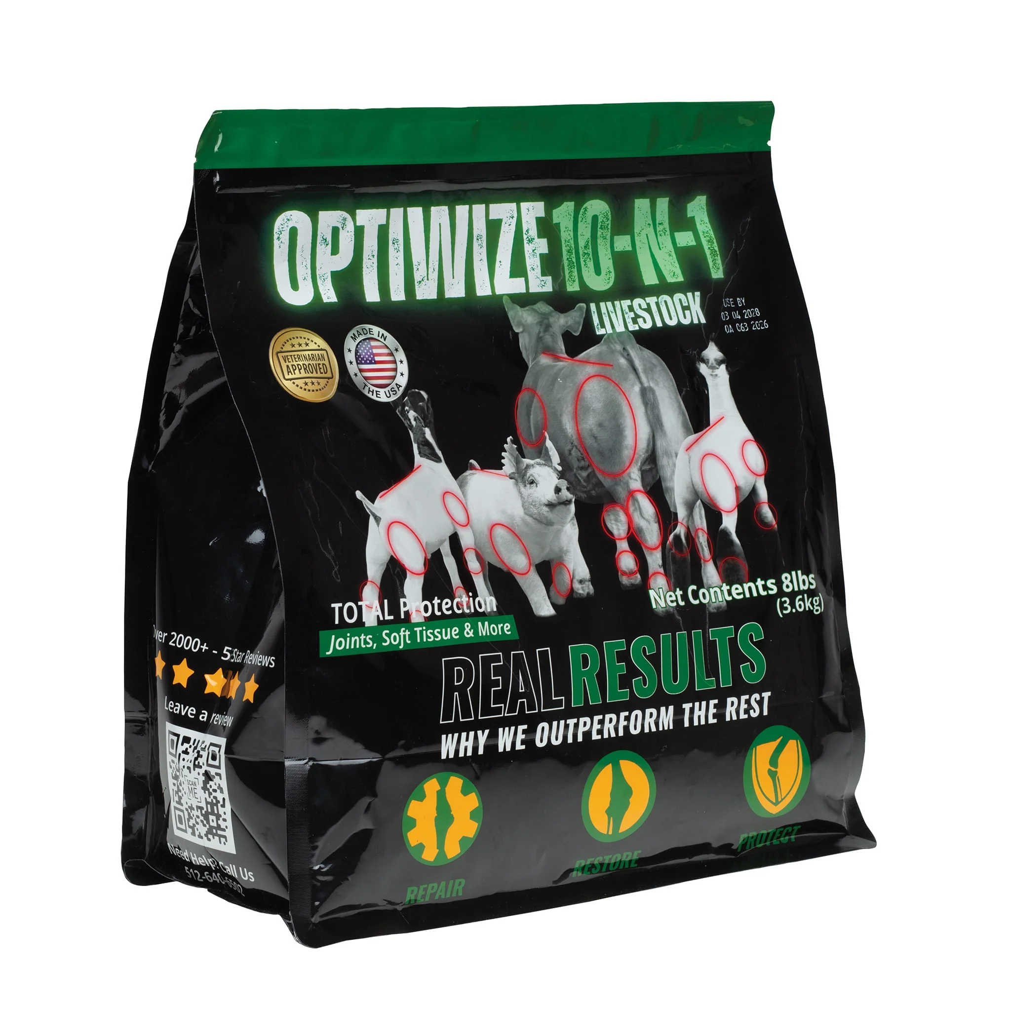 OptiWize Collagen +Plus Livestock Joint Supplement - Image 4
