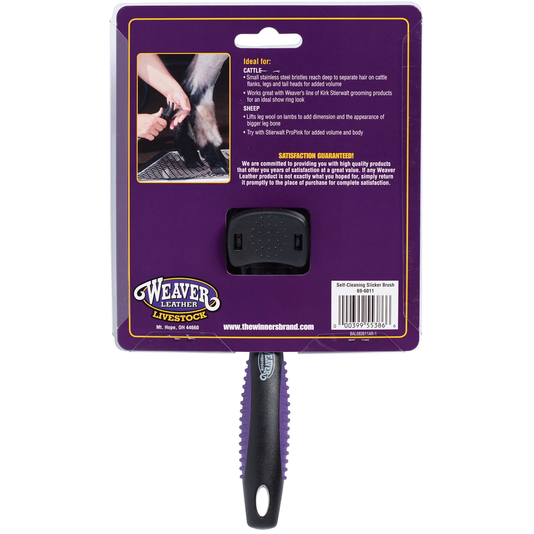 Self-Cleaning Slicker Brush - Image 10