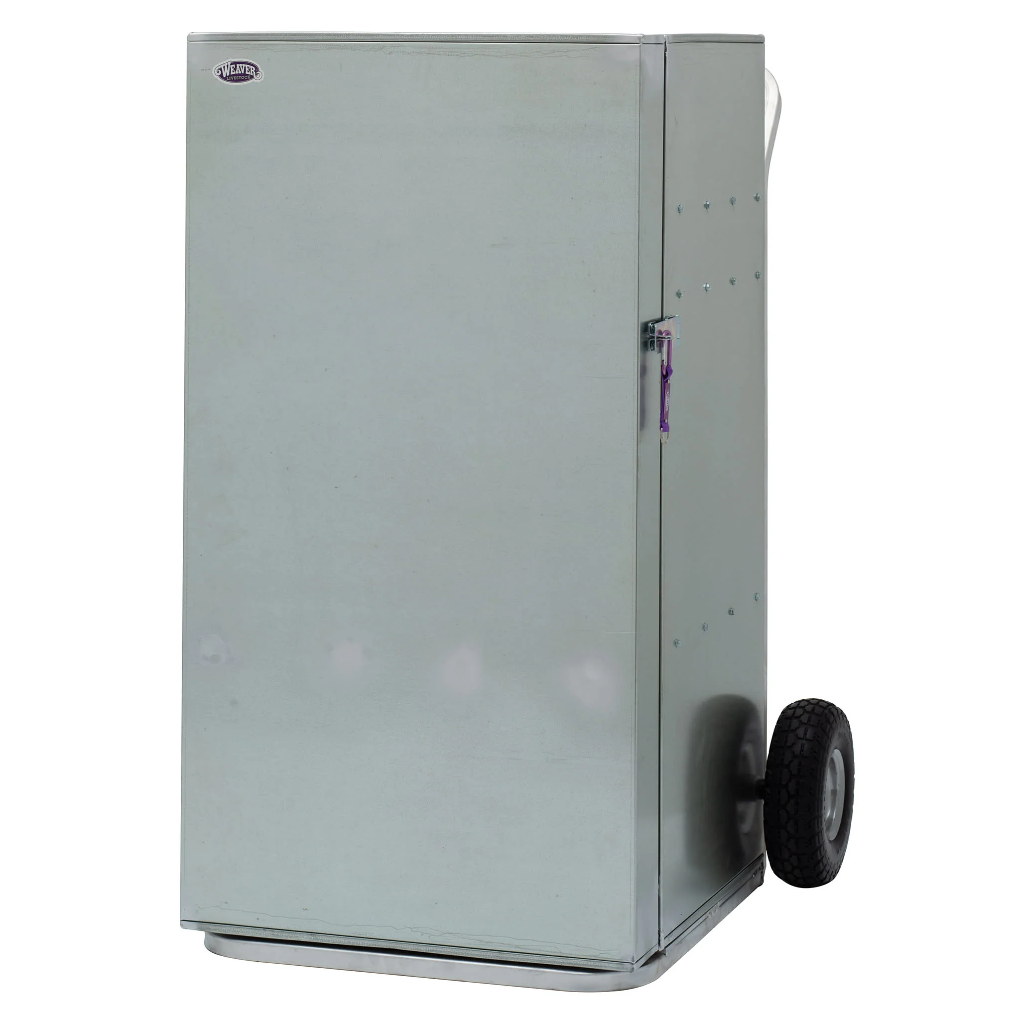 Single Door Galvanized Show Box, 4'