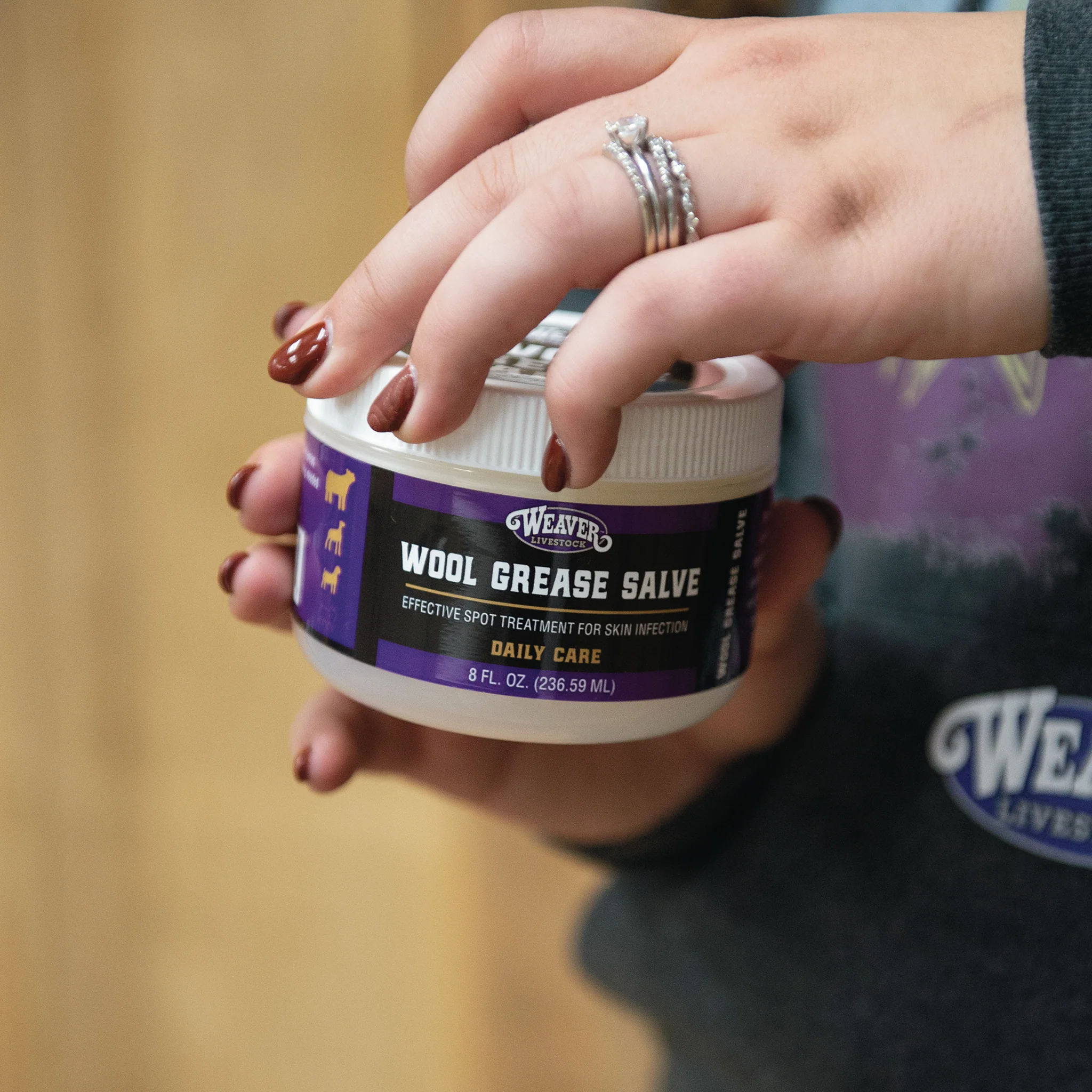 Wool Grease Salve, 8 oz. - Image 2